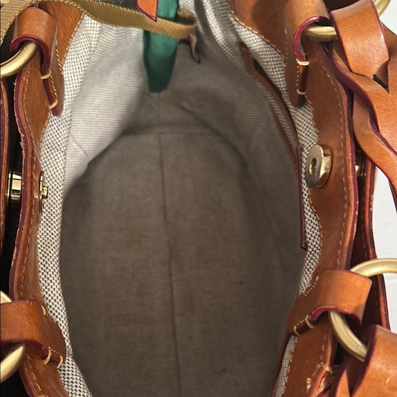 Dooney & Bourke Tan Leather Tote Bag - Picture 11 of 16